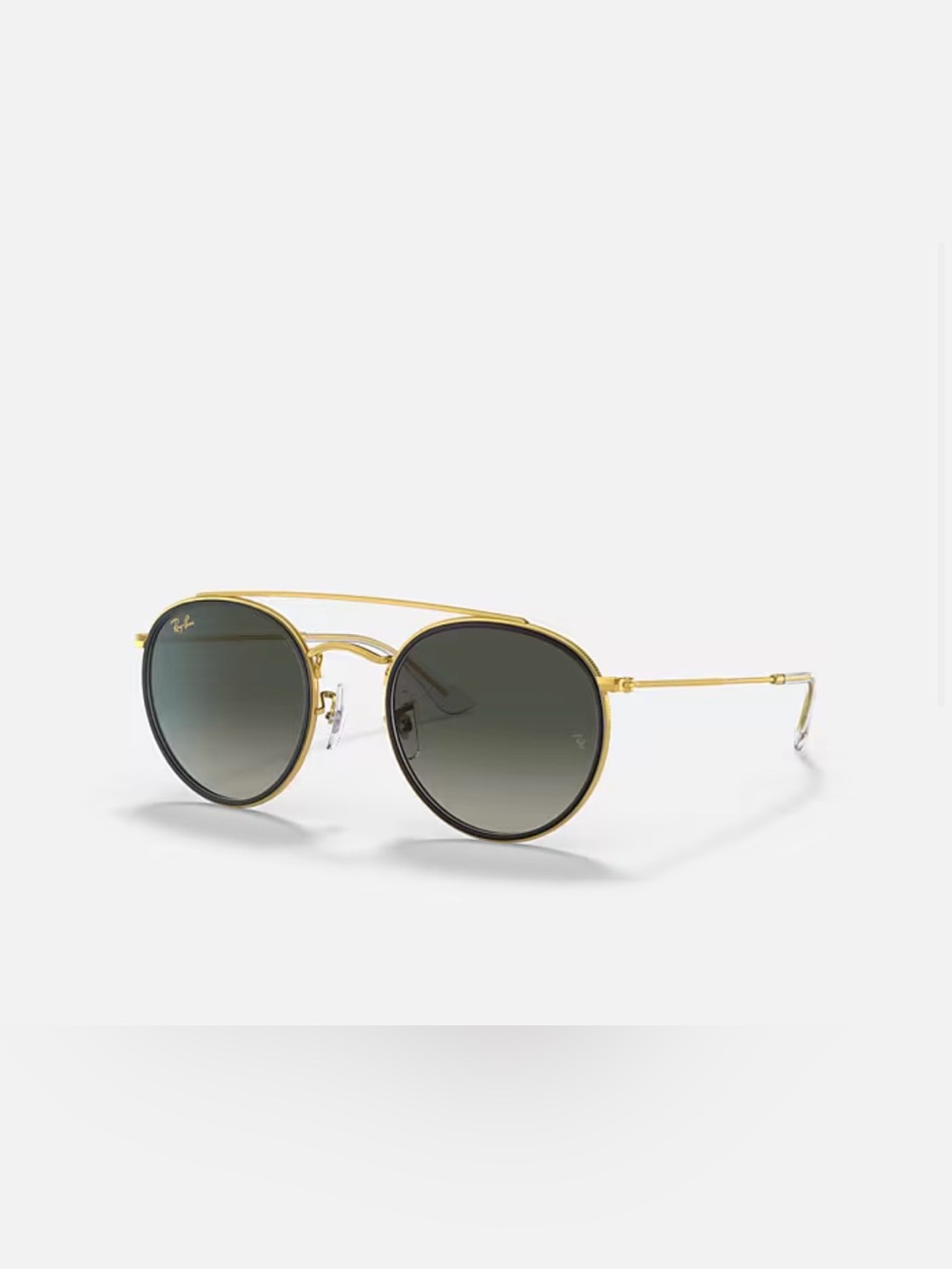 Ray-Ban Women's Gold Frame Round Sunglasses - Picture 3 of 5